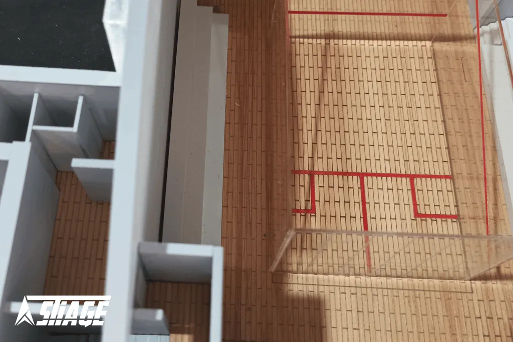 سالن اسکواش مجموعه ورزشی انقلاب