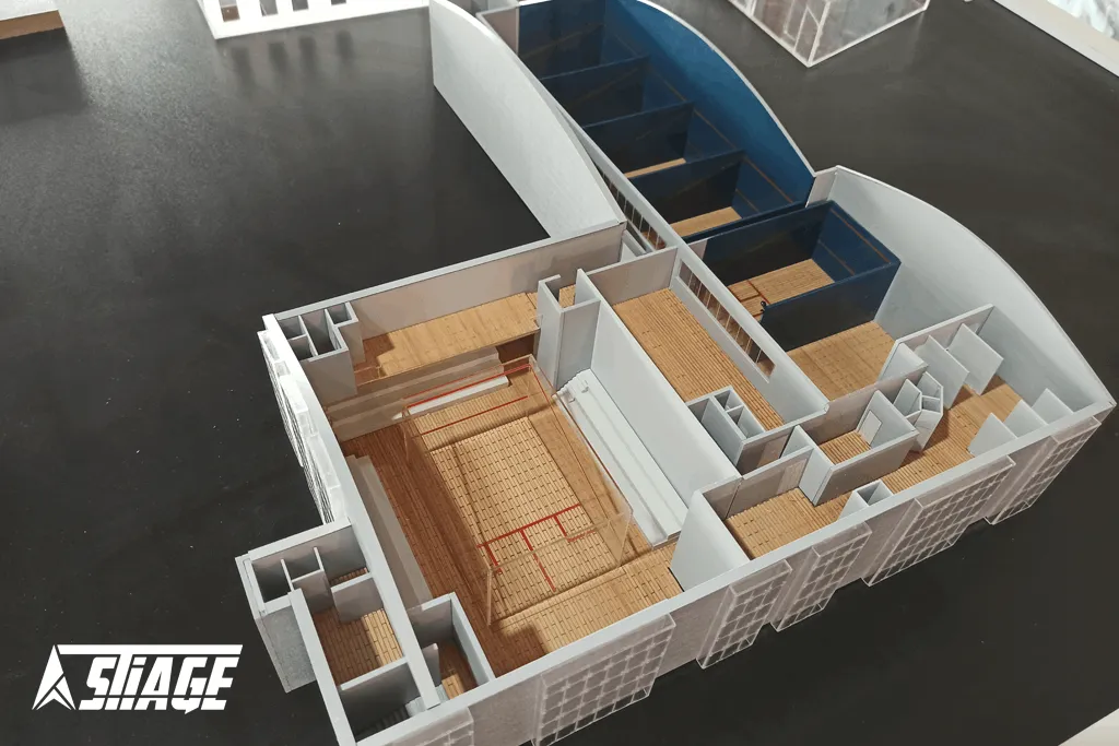 سالن اسکواش مجموعه ورزشی انقلاب