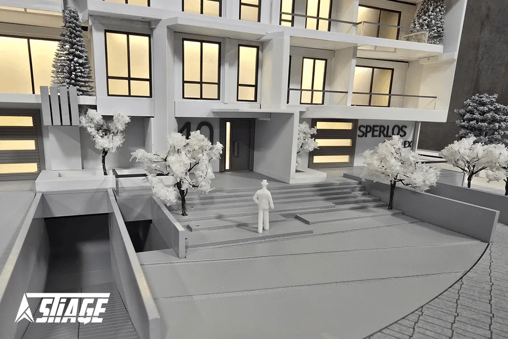 ماکت ساختمان اسپرلُس