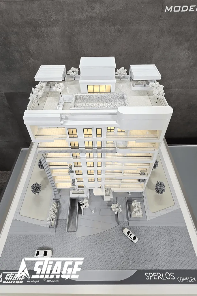 ماکت ساختمان اسپرلُس