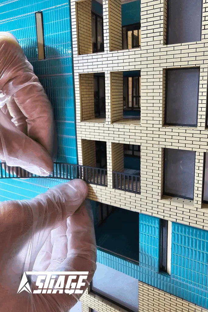 ماکت ساختمان دفتر امام جواد