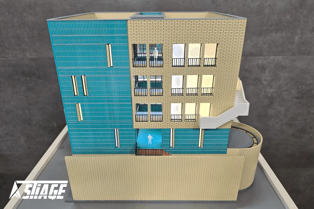 ماکت ساختمان دفتر امام جواد