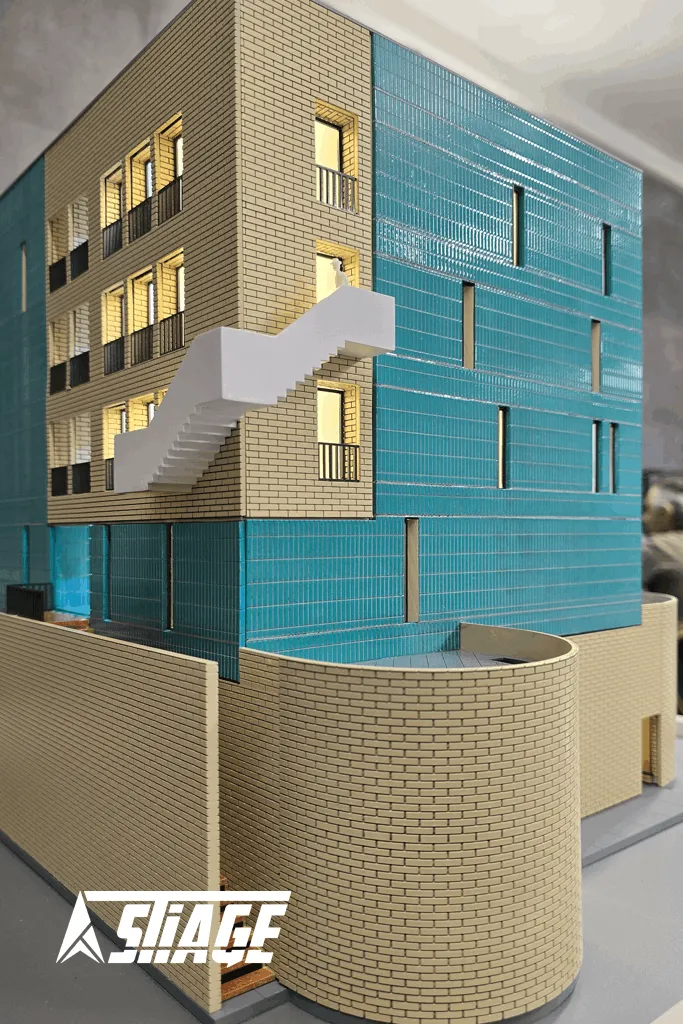 ماکت ساختمان دفتر امام جواد